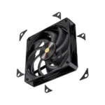 LovingCool DZX-120 Copper Core 120mm Case Fan — Black - Image 2