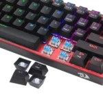 Redragon K617 FIZZ 60% Wired RGB Gaming Keyboard – Black - Image 2