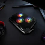 Redragon INGRID Dual USB 3 Fan RGB Gaming Notebook Stand - Image 4