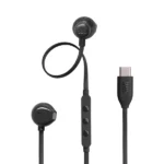 JBL Tune 305C USB-C Wired Earphones — Black