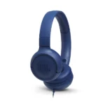 JBL Tune 500 Wired On Ear Headphones With Mic - Blue
