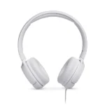 JBL Tune 500 Wired On Ear Headphones With Mic - White - Image 2