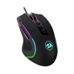 Redragon Predator 4000DPI RGB Ergo Gaming Mouse – Black - Image 2