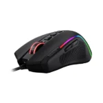 Redragon Predator 4000DPI RGB Ergo Gaming Mouse – Black - Image 3