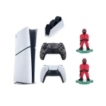 PlayStation 5 Slim Digital Edition + Accessories +Cable Guy Holdems