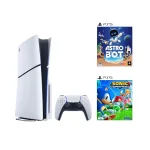 PlayStation 5 Slim Disc Edition + Astro Bot + Sonic Super Stars — Bundle