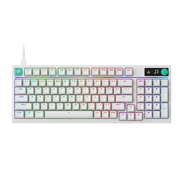 LOGITECH-G316X98-WHITE G316 X 98 - Wired Gaming Keyboard - Image 1
