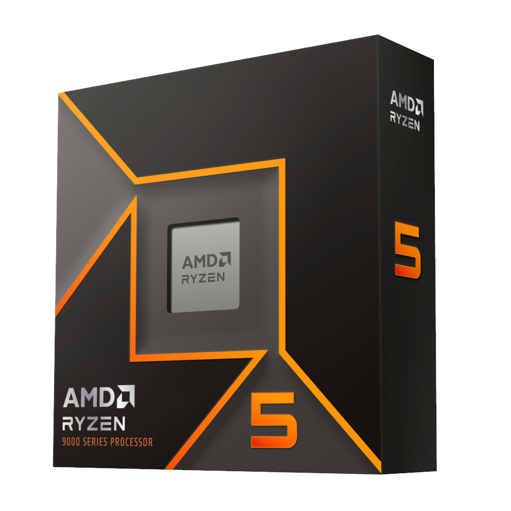 100-100001405WOF_wr_01a AMD RYZEN 5 9600X 6-Core 3.9GHz AM5 CPU - Image 1