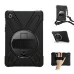 Port Designs Pro Shock 360 Rugged Protective and Rotative Folio for Samsung Galaxy Tab A9+ - Black - Image 2