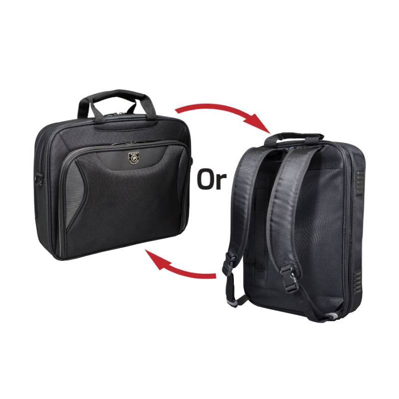 400510_wr_05 Port Designs Manhattan 15.6" Combo Toploader Backpack - Image 1