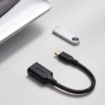 UGREEN Type-C to USB-A Adapter (Male to Female, 15cm)– Black - Image 3