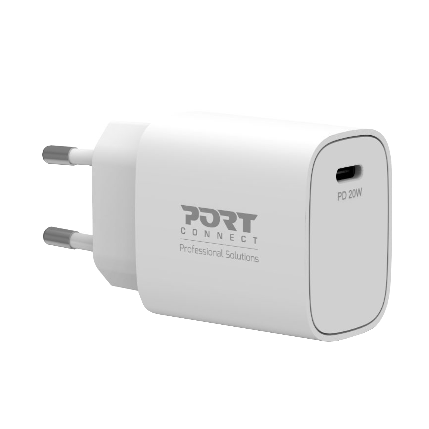 900031-EU_Port-Connect-20W-USB-Type-C-Pocket-Wall-Charger_wr_01a Port Connect 20W USB Type-C Pocket Wall Charger - Image 1