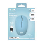 Port Connect MOUSE COLLECTION II WIRELESS Azur - Image 6