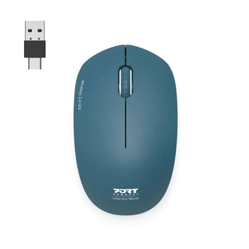 900545_wr_01 Port Connect MOUSE COLLECTION II WIRELESS Saphir - Image 1
