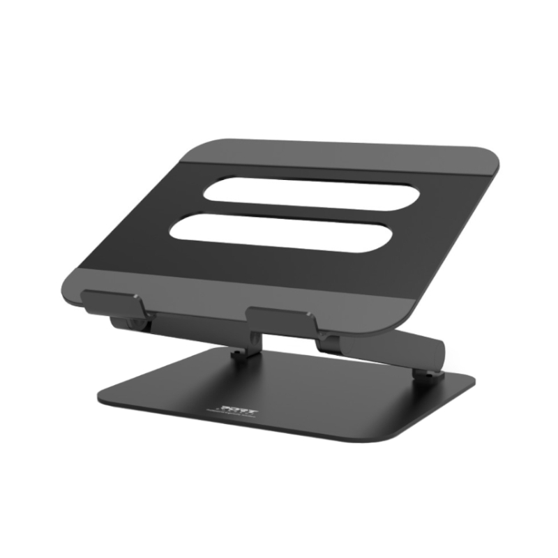 901108_wr_01 Port Connect Ergonomic Aluminium Notebook Stand - Image 1