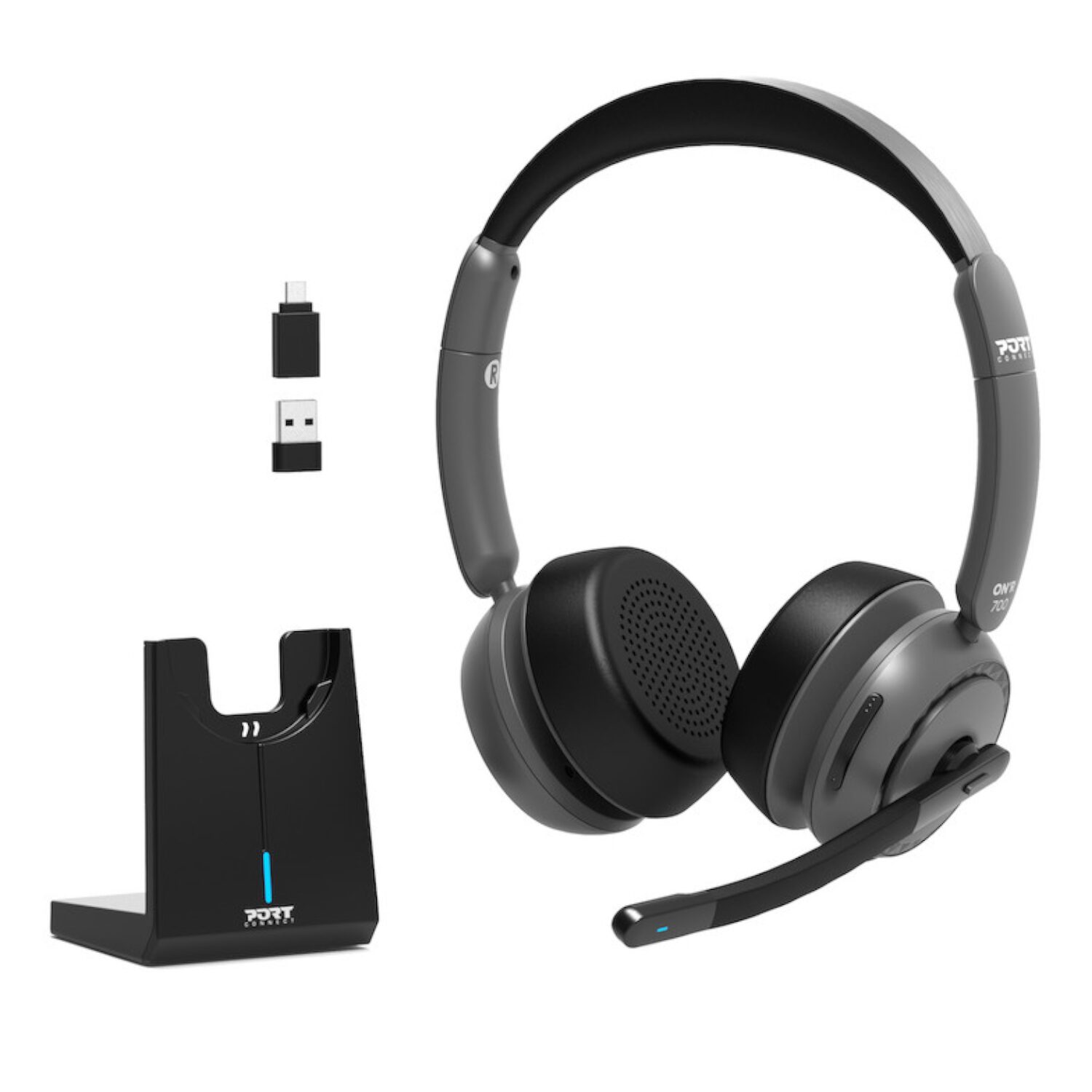 912003-WR-01 Port Connect ON’R 700 Bluetooth Wireless Headset with Noise Cancellation - Image 1