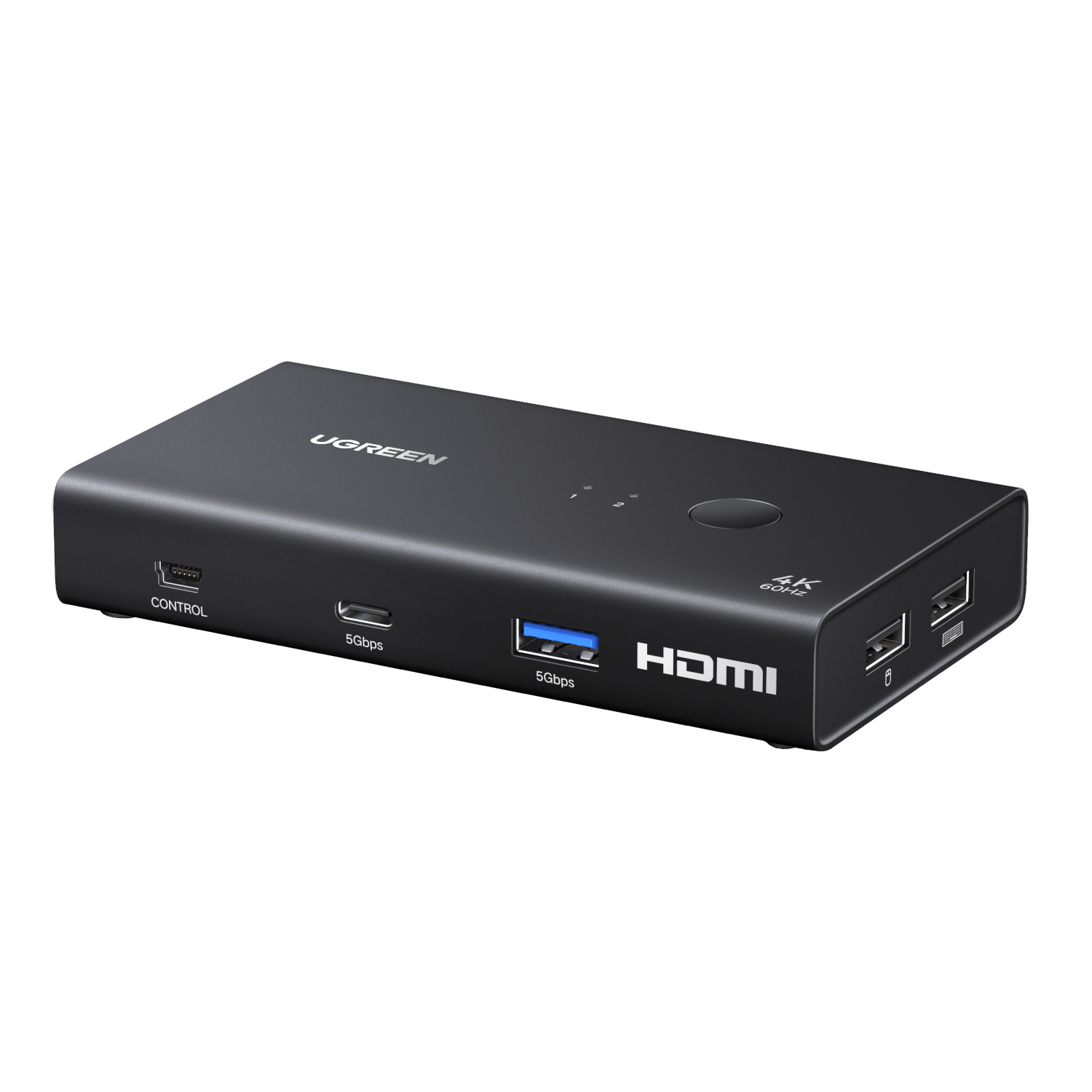UGreen HDMI 2.0 KVM Switch 2-In-1 Out - Image 1