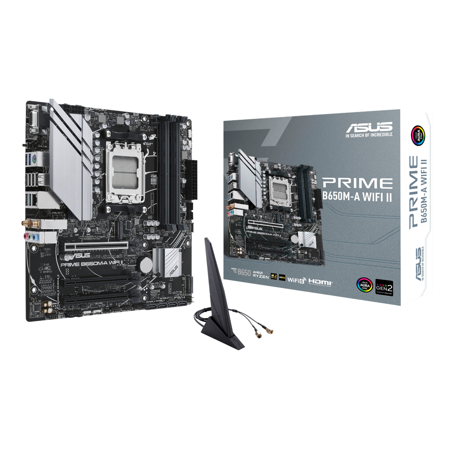ASUS_PRIME-B650M-AWIFIII_wr_01a Asus PRIME B650M-A WIFI II M-ATX Gaming Motherboard - Image 1