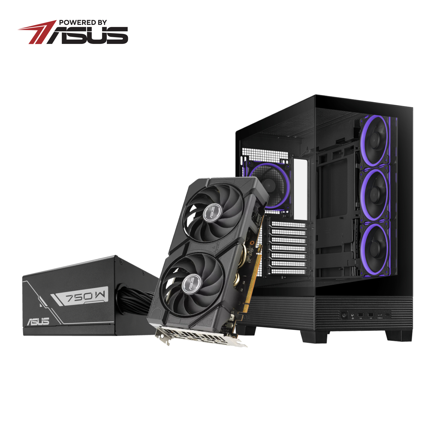 ASUS_UWM_A31COMBO_2_Asus-UWM-2-Gaming-Chassis-Graphics-Card-Power-Supply-Combo_wr_01a Asus UWM 2 Gaming Chassis/Graphics Card/Power Supply Combo (A31 PLUS | RX 7600 | PRIME 750W) - Image 1