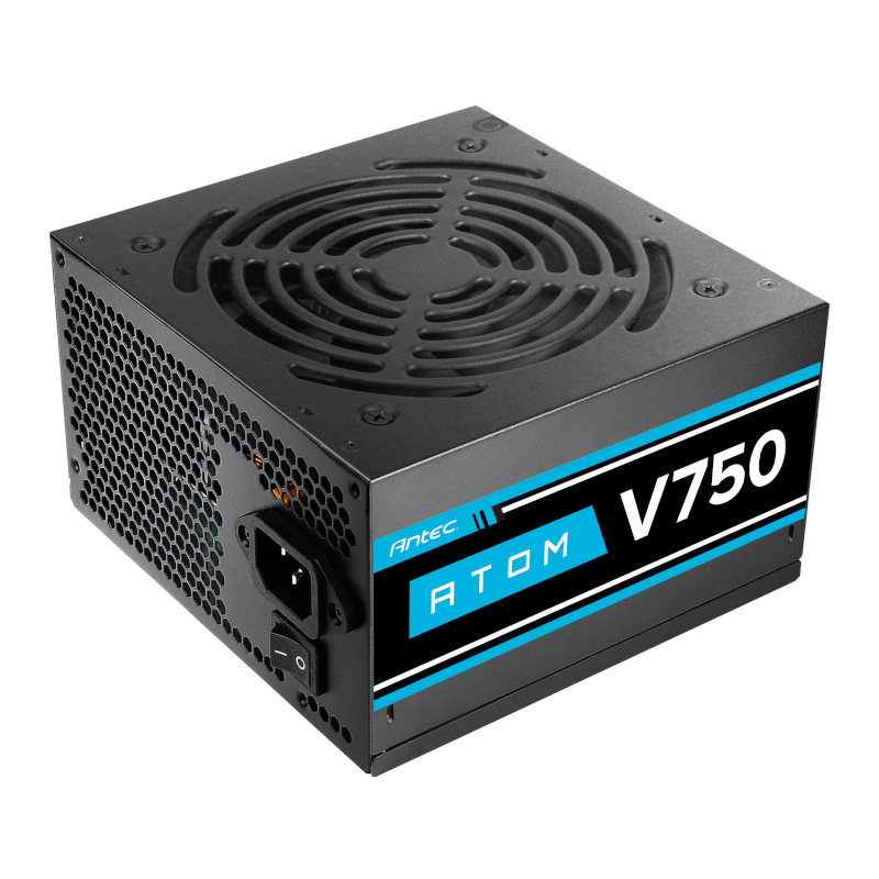 ATOM-V750_wr_01 Antec Atom V750 Non-Modular Power Supply - Image 1