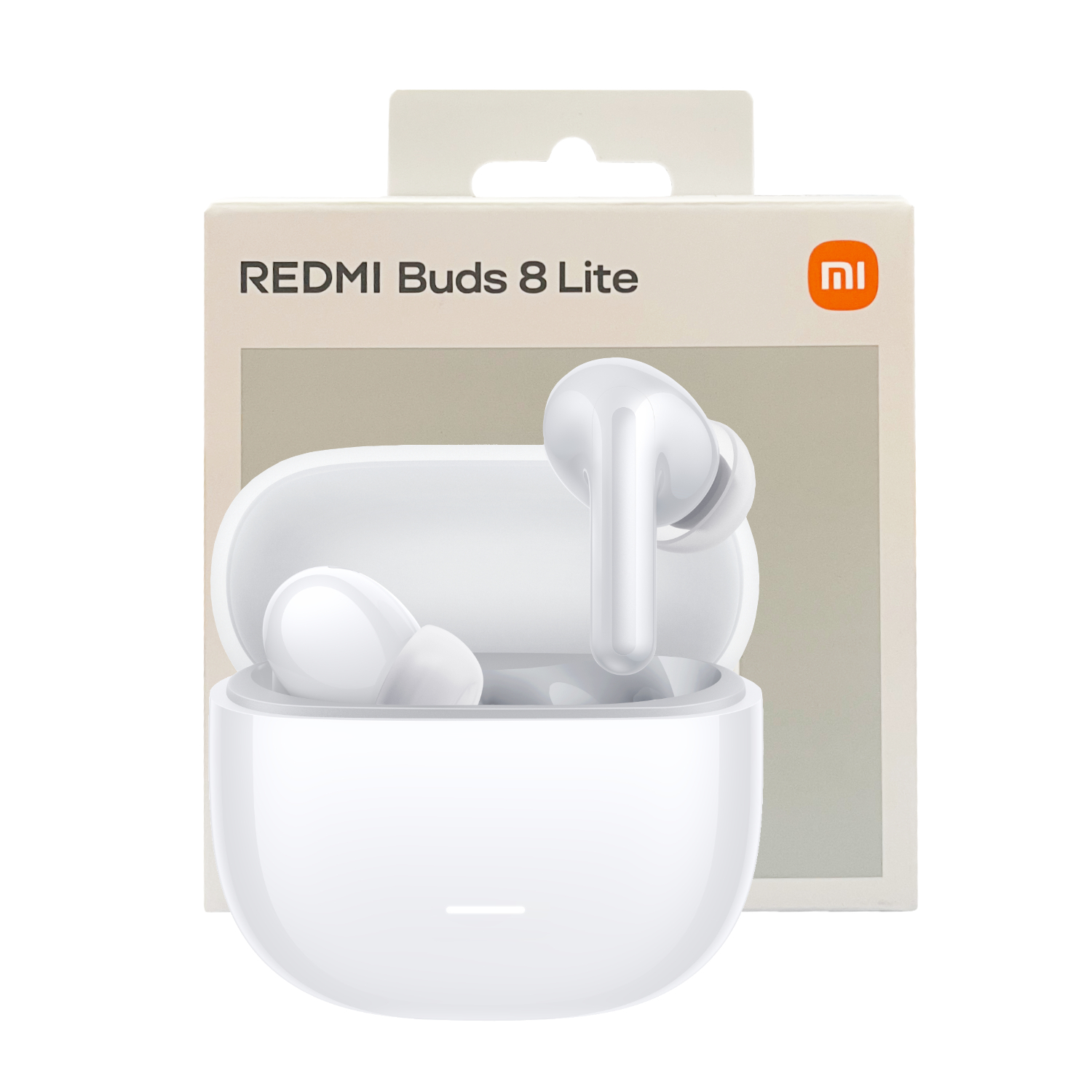 BHR08OLGL_Xiaomi-Redmi-Buds-8-Lite-White_wr_01b Redmi Buds 8 Lite - White - Image 1