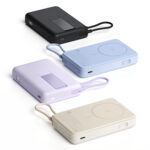 Xiaomi Magnetic Power Bank 10000mAh with Built-in Stand - Beige - Image 4