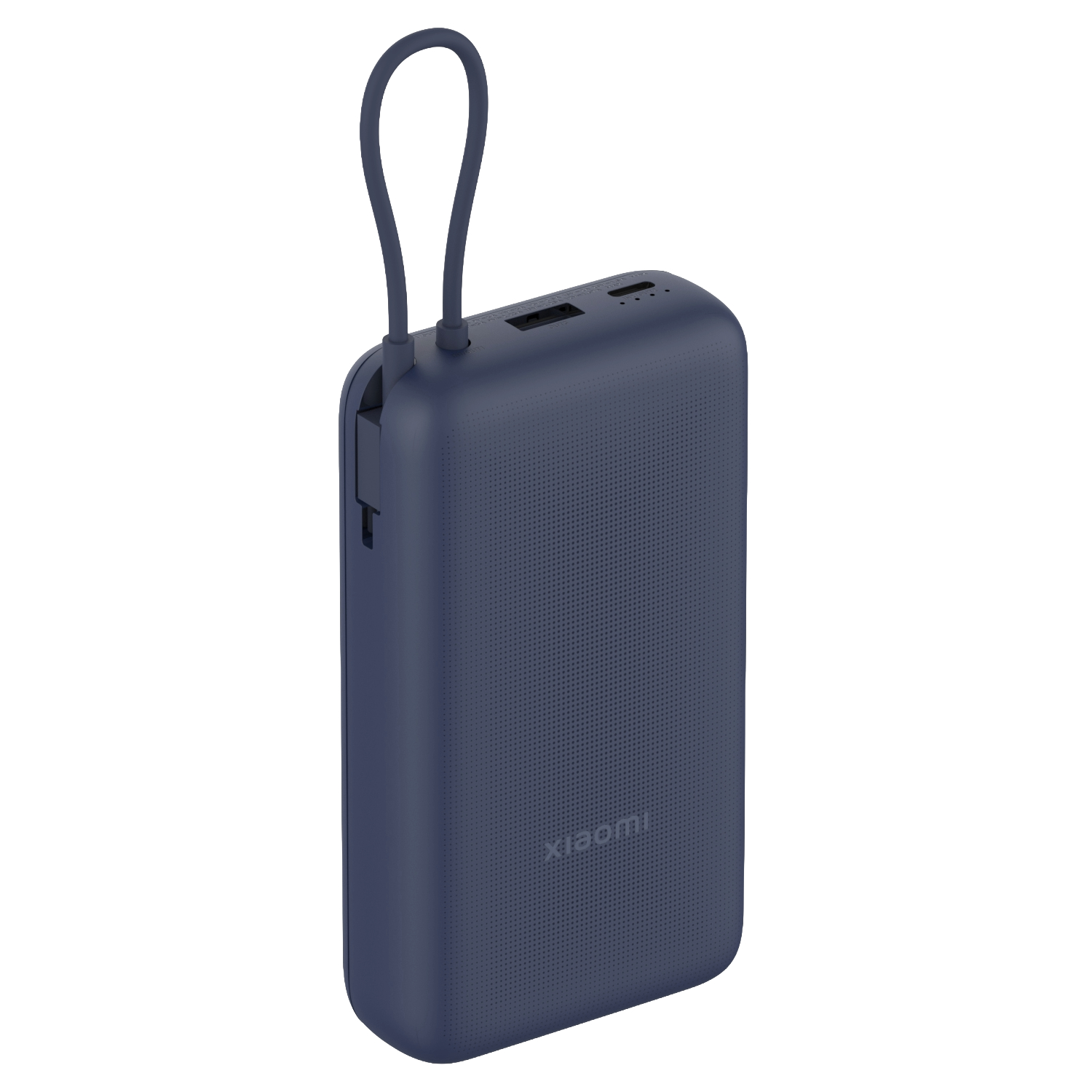 BHR8975GL_Xiaomi-20000mAh-PBank-Intg-Cable-Blue_01 Xiaomi 33W Power Bank 20000mAh (Integrated Cable) – Blue - Image 1