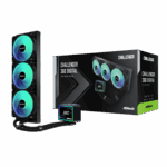 ASRock Challenger 360 Digital AIO Liquid Cooler - Black