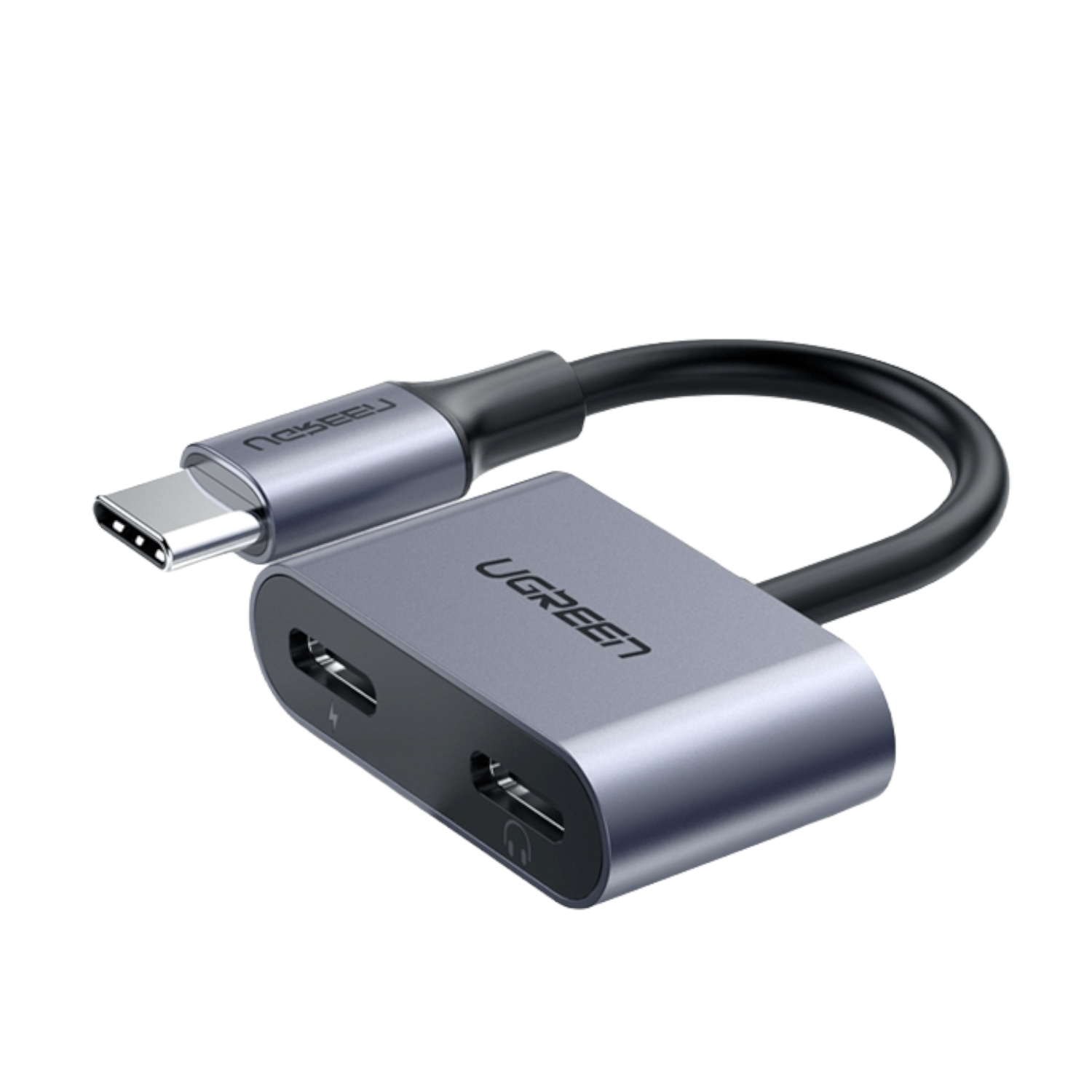 CM232-60165_UGREEN-USB-Type-C-Dual-Audio-Charging-Adapter_wr02 UGREEN USB Type-C Dual Audio and Charging Adapter (15W PD, 2-in-1 Splitter) - Image 1