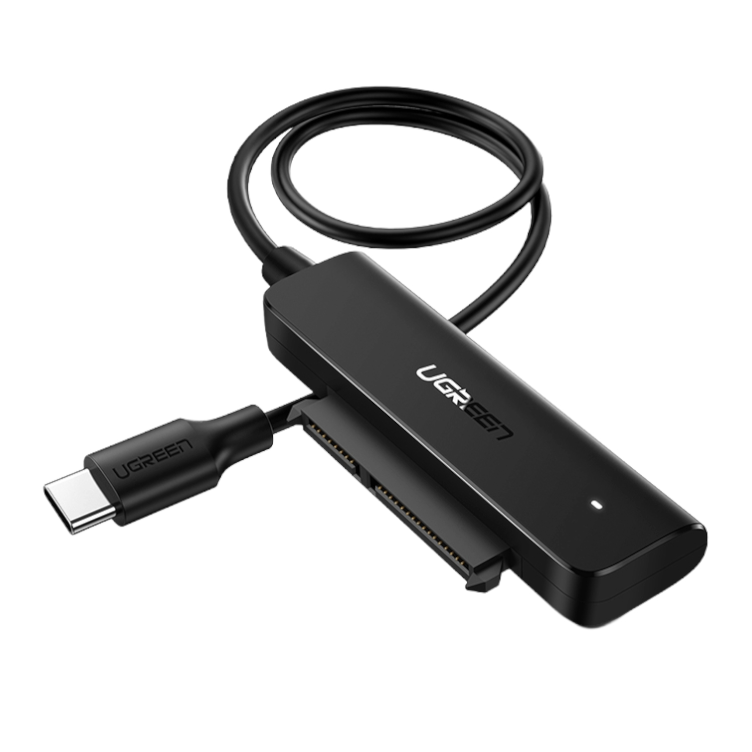 CM321-70610_UGREEN-CM321-USB-Type-C-to-2.5inch-SATA-HDD-SSD-Converter-Cable-Blk_wr01 UGREEN CM321 USB Type-C to 2.5" SATA HDD/SSD Converter Cable 5Gbps-Black - Image 1