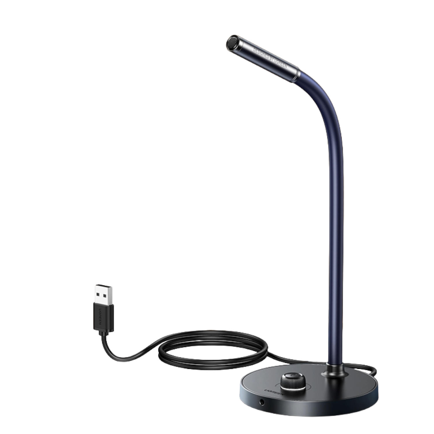 CM564-90416-UGreen-USB-Desktop-Microphone_01-1 UGREEN USB Desktop Basic Microphone-Black - Image 1