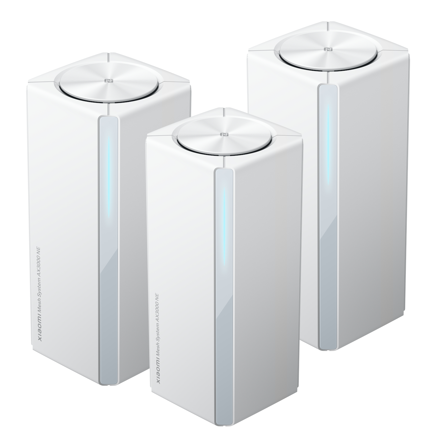 DVB4486GL_Xiaomi-Mesh-AX3000-NE-Wi-Fi-6-Router-3-Pck_001-1 Xiaomi Mesh System AX3000 NE Whole-Home Wi-Fi 6 Router (3-Pack) – White - Image 1