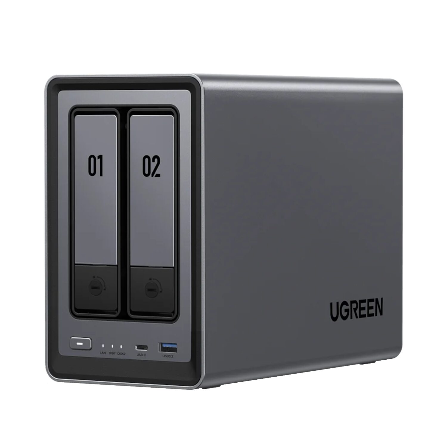 DXP2800-25369-WR-01 UGREEN NASync DXP2800 2 Bay NAS - Image 1