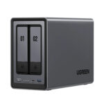 UGreen NASync DXP2800 2 Bay NAS with Seagate Ironwolf NAS 8TB SATA Hard Drive Bundle (2x 4TB) - Image 2