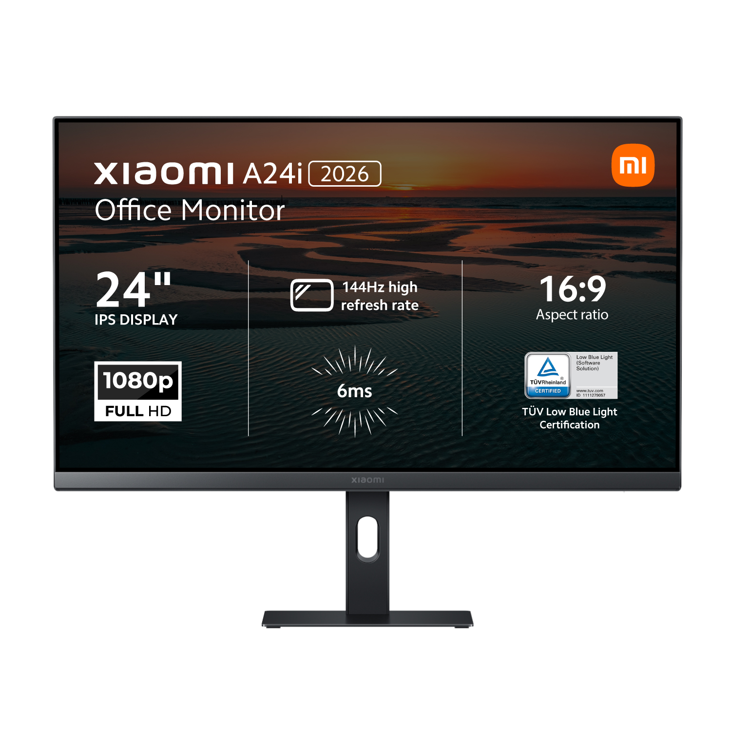 ELA6416EU_Xiaomi-A24i-2026-24-inch-144Hz-Full-HD-1080P-IPS-Office-Monitor_wr_01a Xiaomi A24i 2026 24″ 144Hz Full HD 1080P IPS Office Monitor - Image 1
