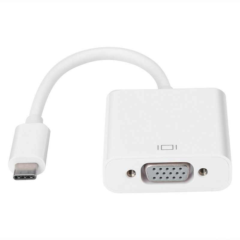 GAPCV_wr_01 Gizzu 1080P Type-C to VGA Adapter Poly - Image 1