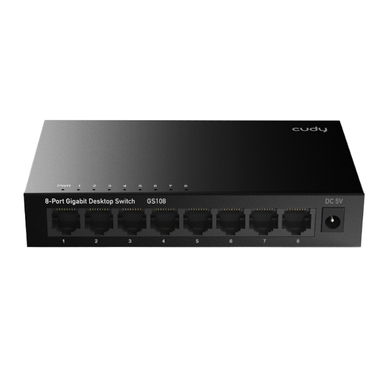 GS108_wr_01a Cudy 8-Port Gigabit Metal Switch - Image 1
