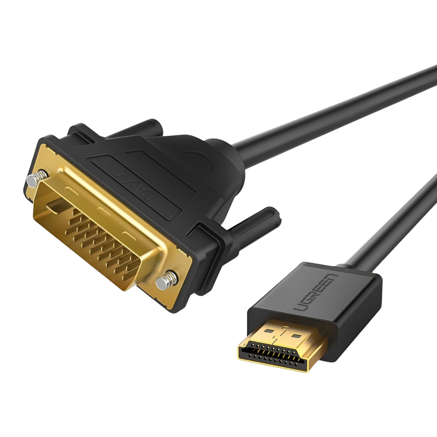 HD106-10135-WR-02 UGREEN HDMI Male to DVI(24+1) Male Cable 1.5m - Image 1