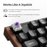 Keychron K10 HE 100% Wireless Magnetic Gaming Keyboard Nebula Switches – Black - Image 4