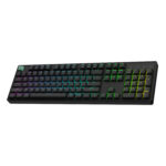 Keychron K10 HE 100% Hot-Swap Gateron Dbl-Rail Nebula Switch RGB Wireless Keyboard - Black - Image 4