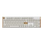 Keychron K10 HE Special Edition Full-size Hot-Swap Gateron Dbl-Rail Nebula Switch RGB Wireless Keyboard - White (Wood + Al) - Image 2
