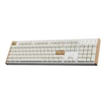 Keychron K10 HE Special Edition Full-size Hot-Swap Gateron Dbl-Rail Nebula Switch RGB Wireless Keyboard - White (Wood + Al) - Image 4
