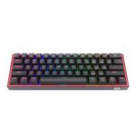 Redragon K616 FIZZ Pro 61-Key RGB Mechanical Gaming Keyboard – Black (60%, RGB, Wireless/Wired, Hot-Swappable) - Image 2