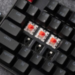 Keychron K8 QMK 80% TKL Wireless Mechanical Keyboard V2 Red Switches - Black - Image 4