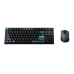 Keychron B33 80% TKL Wireless Keyboard and Mouse Combo – Black/Green - Image 2