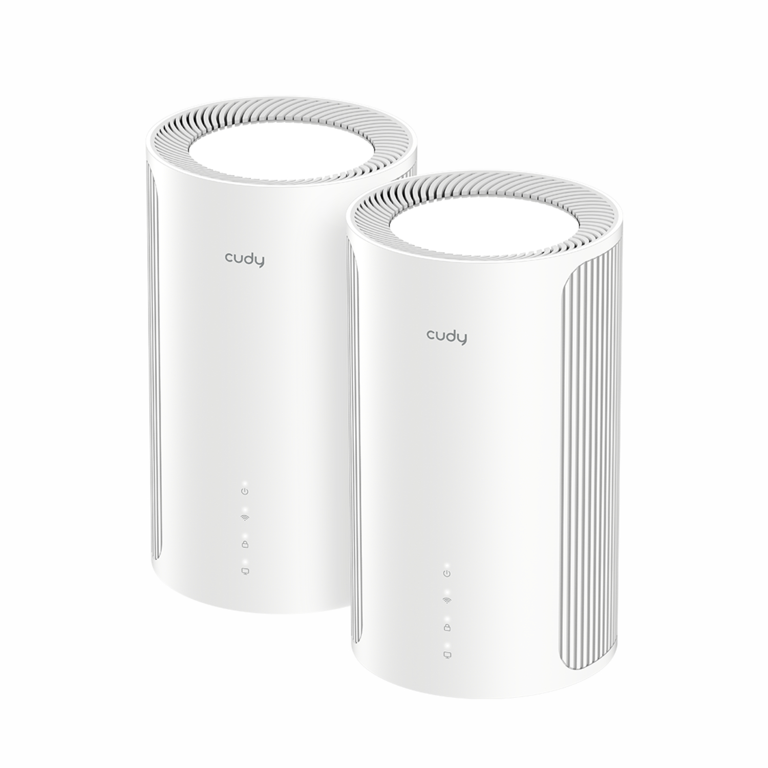 M11000-2PACK_Cudy-BE11000-Mesh-Kit-2.5G-Wifi7 Cudy BE11000 Wi-Fi7 Tri-band Mesh Wi-Fi System - 2 Pack - Image 1