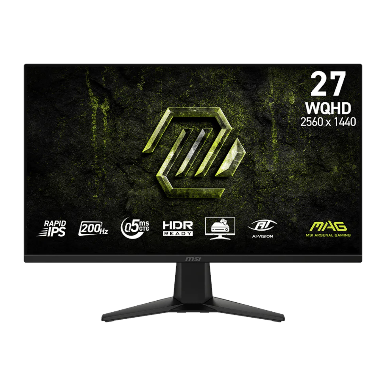 MAG-275QF-E20_MSI-MAG-275QF-E20-27-inch-WQHD-200Hz-IPS-Gaming-Monitor-Black_wr_01a MSI MAG 275QF E20 27" WQHD 200Hz IPS Gaming Monitor - Image 1