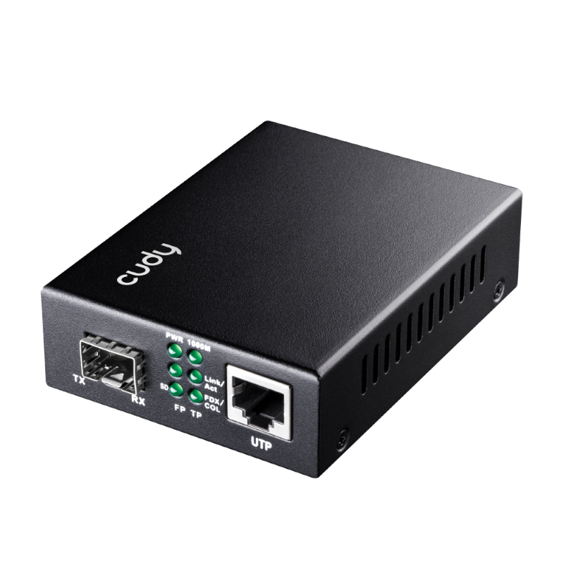 MC220_wr_01 Cudy Fibre to Gigabit Ethernet Media Converter - Image 1