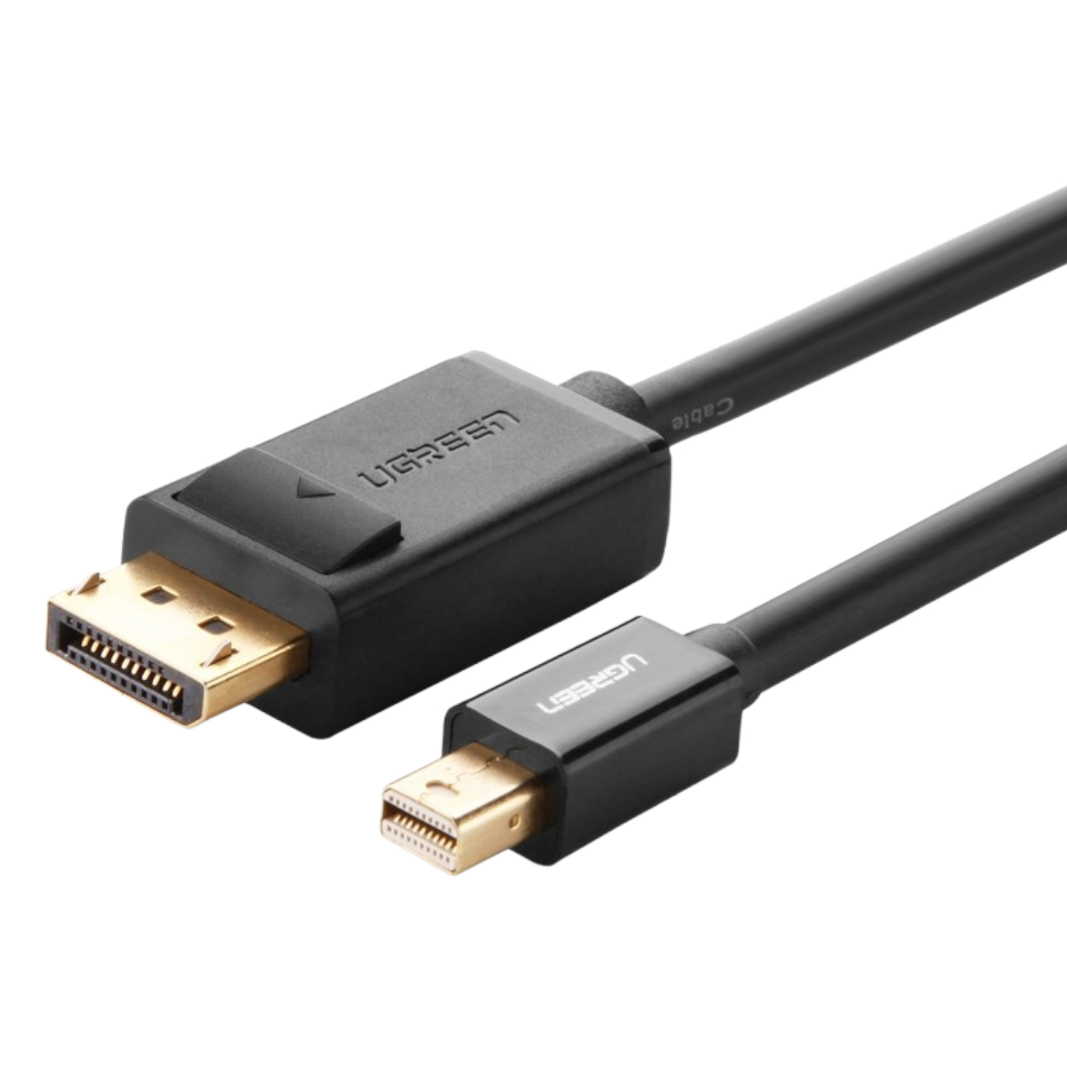MD105-10477_UGREEN-Mini-DisplayPort-to-DisplayPort-Cable-1.5m-Black UGREEN Mini DisplayPort to DisplayPort Cable 1.5m -Black - Image 1