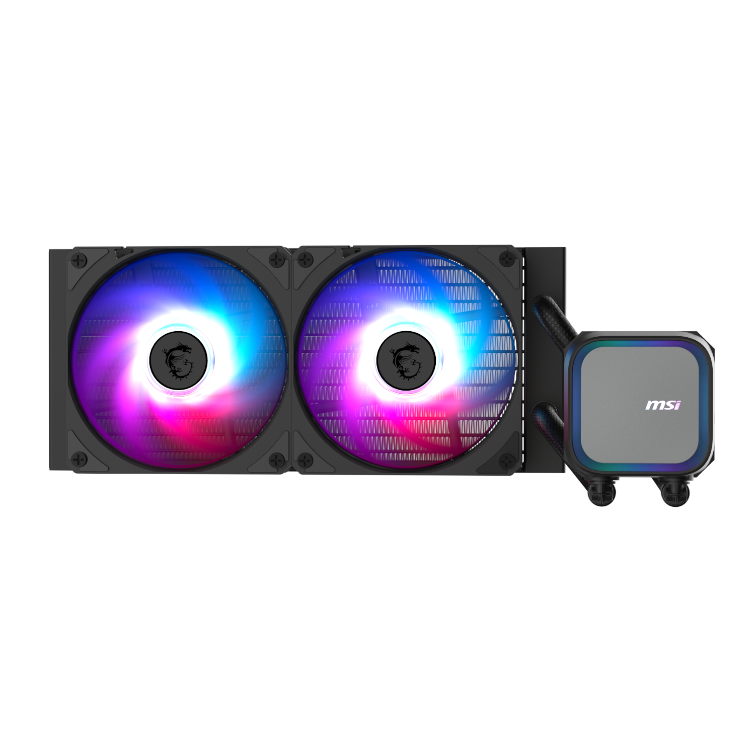 MPGCORELIQUIDA13240_MSI-MAG-Coreliquid-A13-240-AIO-Liquid-CPU-Cooler-Black_wr_01a MSI MAG Coreliquid A13 240 AIO Liquid CPU Cooler - Black - Image 1